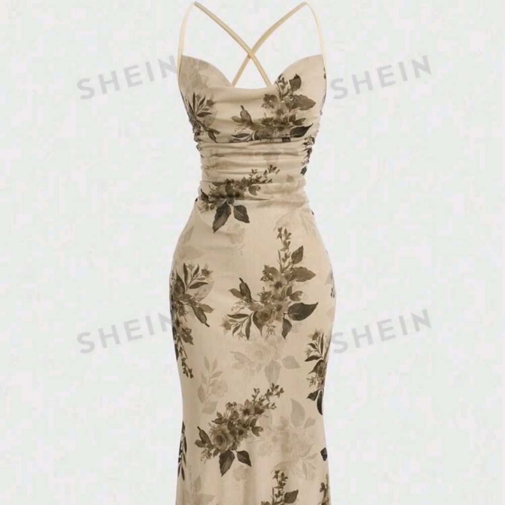 Women's Floral Print Dress